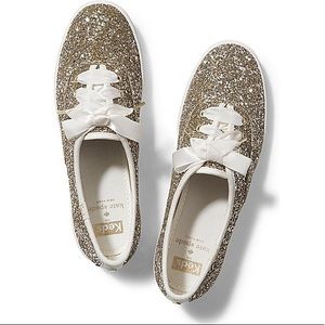 Keds x Kate Spade glitter sneakers